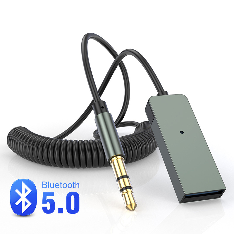 AUX Adapter Bluetooth 5.0 Receiver 3.5mm AUX Audio Cable